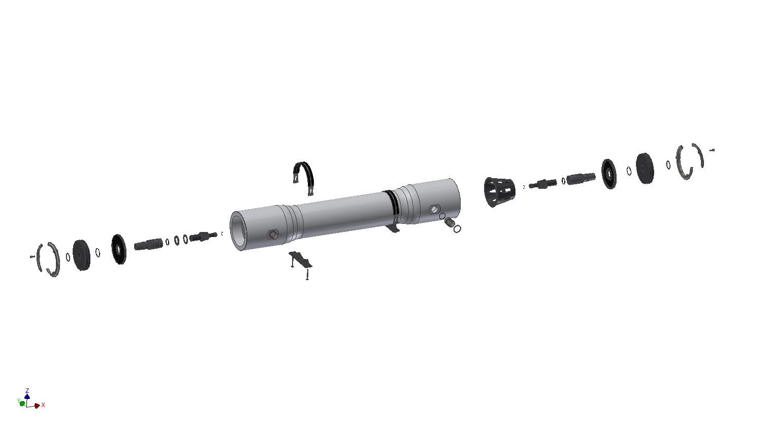 完整的压力容器BPV-8-1000-SP PROTEC